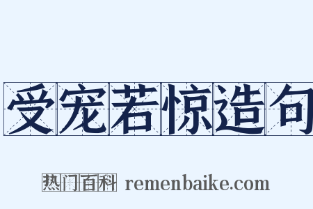 受宠若惊造句是什么意思的图片